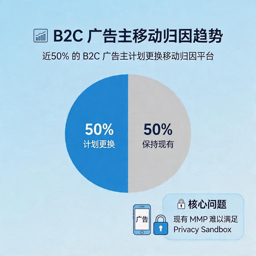 B2C advertisers evaluating mobile attribution platform alternatives as Privacy Sandbox reduces MMP accuracy in 2026