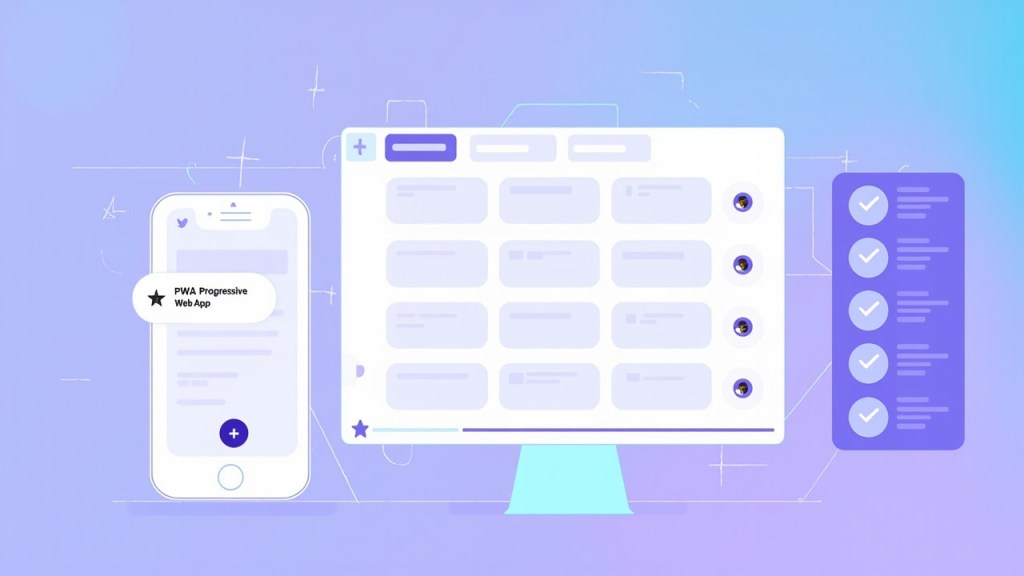 PWA 安卓分发 MMP 迁移指南概念图