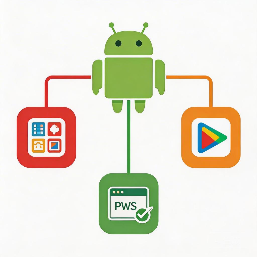 Android 出海分发渠道决策树:Google Play vs 第三方应用市场 vs PWA