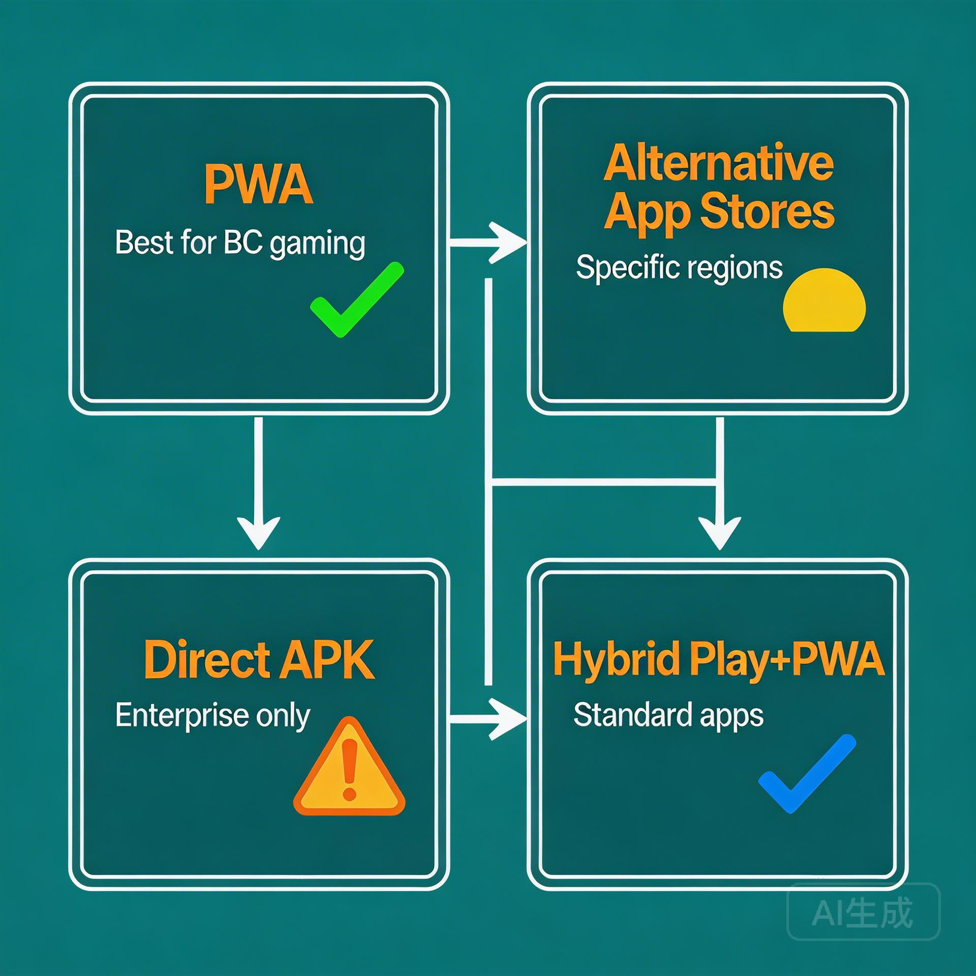 Android app distribution strategy decision framework 2026