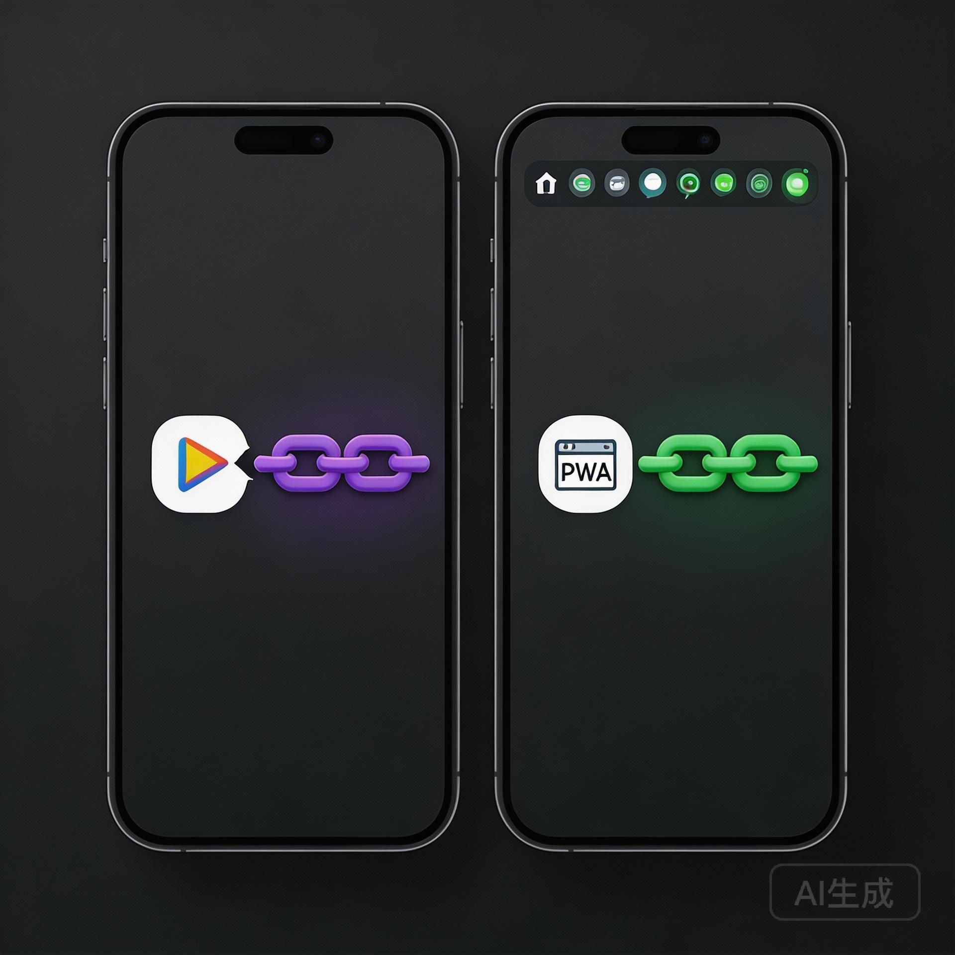 Google Play vs PWA push notification comparison after uninstall