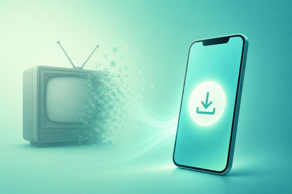 Shift from display to conversion-first strategy illustration