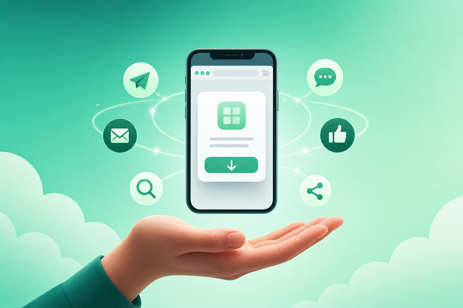 Web-based app distribution freedom