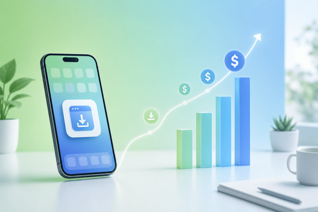 Google Ads conversion value optimization for PWA install campaigns