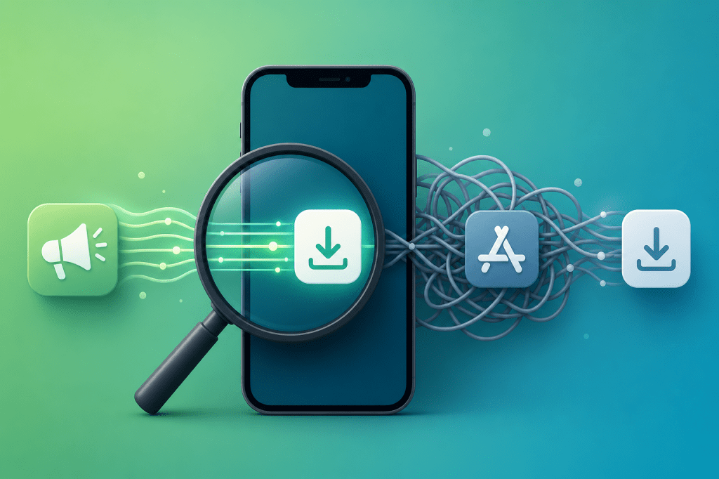 PWA 安装追踪对比应用商店碎片化归因
