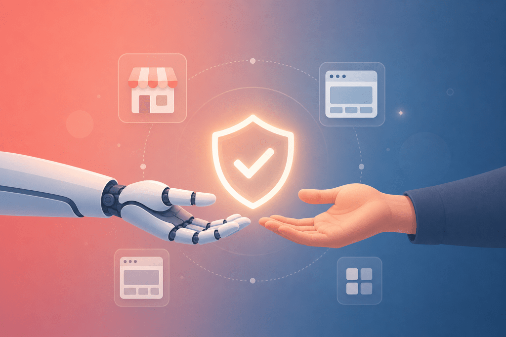 AI content label compliance PWA distribution