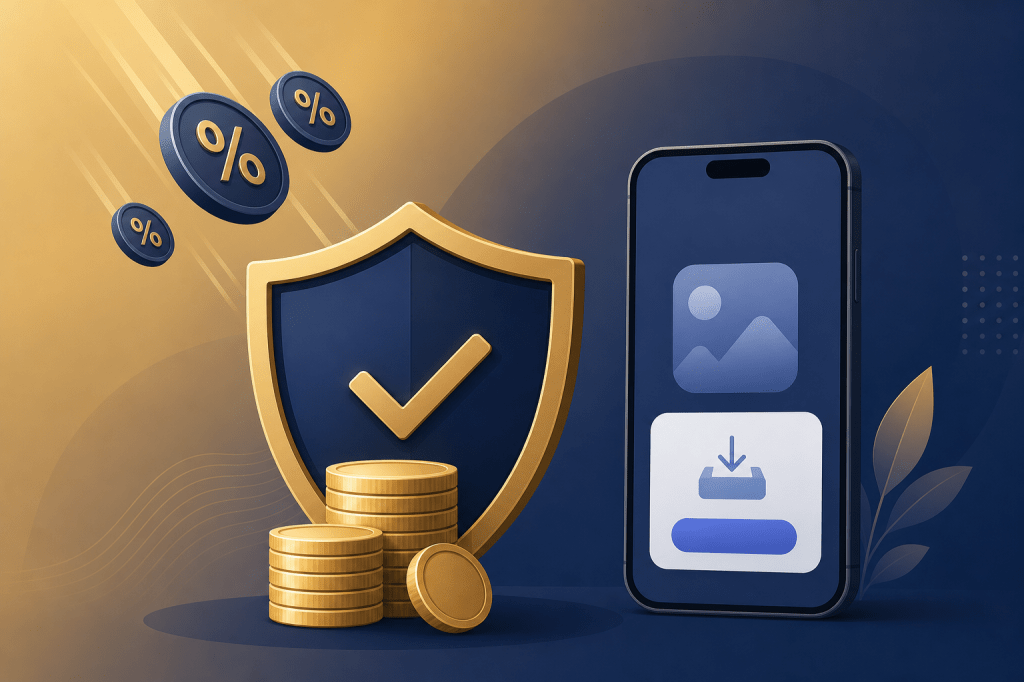 Digital tax cost protection with PWA distribution for mobile apps